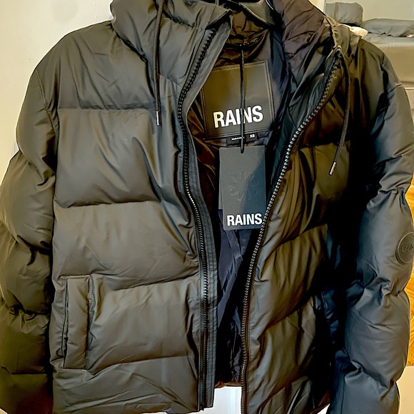 NWT Rains waterproof puffer | Unisex XS - Picture 7 of 8